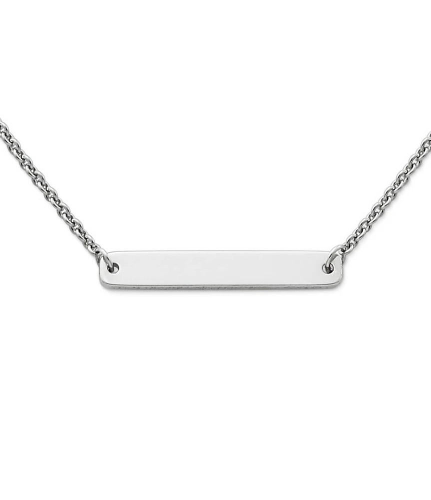 James Avery Engravable Horizon Necklace