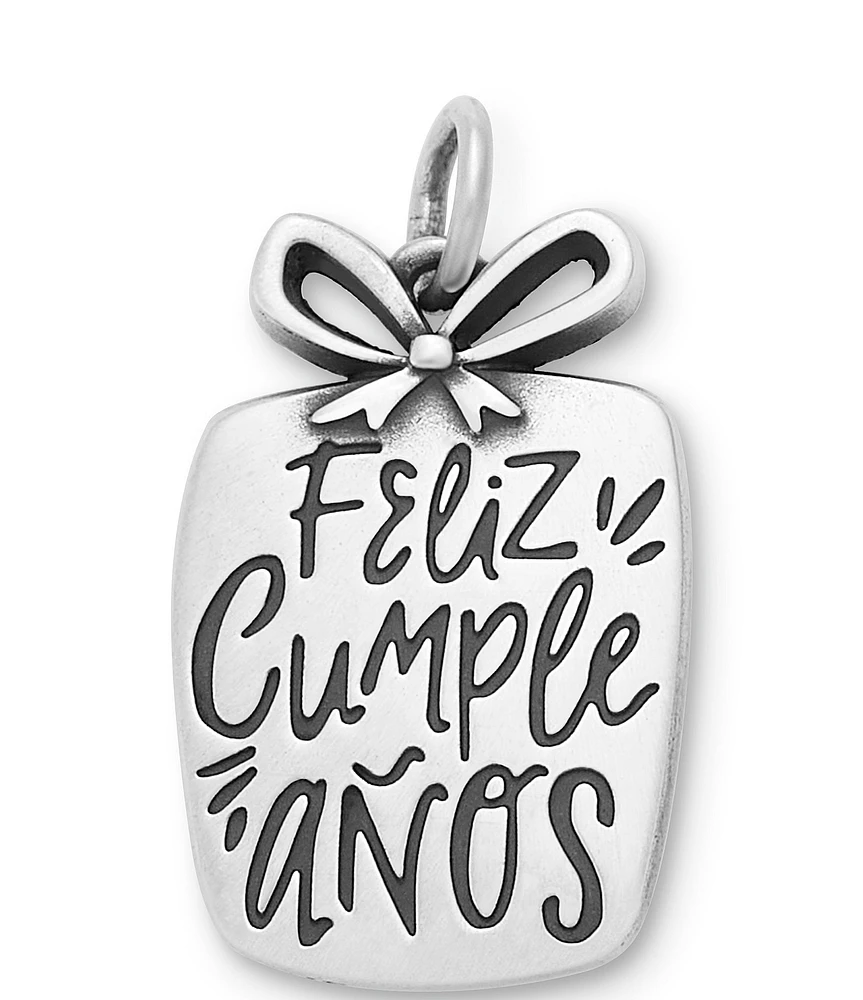 James Avery Feliz Cumpleanos Charm