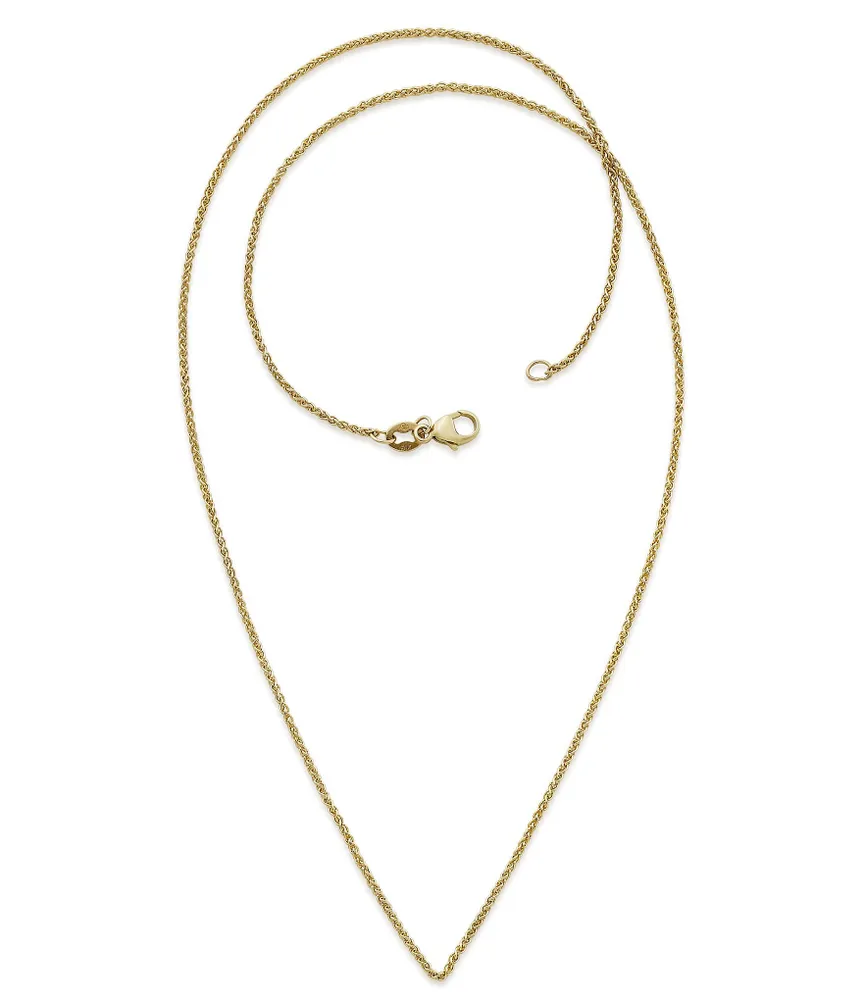 James Avery Fine Spiga 14K Gold Chain