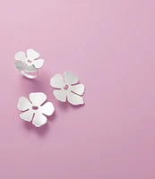 James Avery Floral Silhouette Stud Earrings