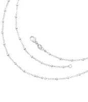 James Avery Forged Beaded Chain Necklace