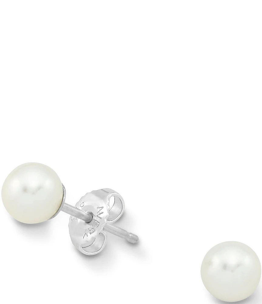 James Avery Freshwater Cultured Pearl Earrings