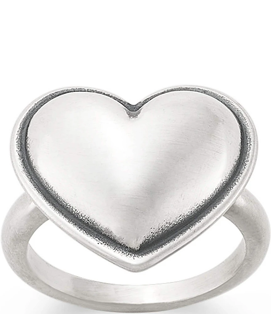 James Avery Full Heart Statement Ring