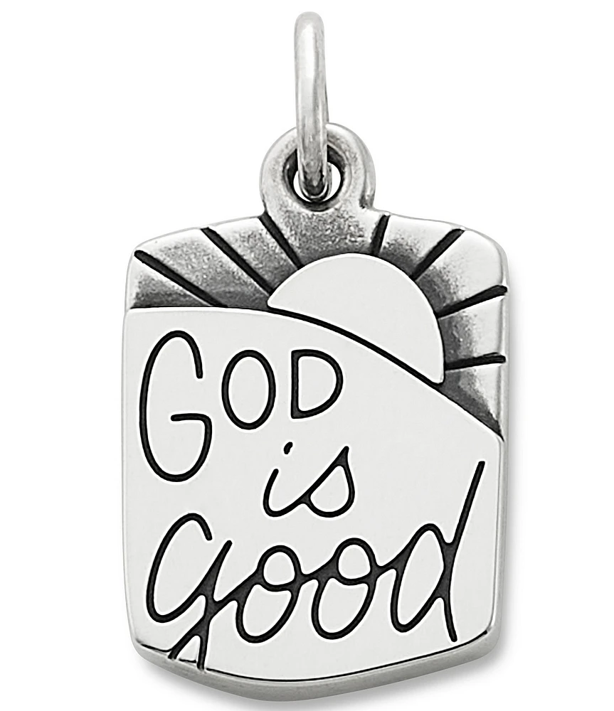 James Avery God Is Good Charm