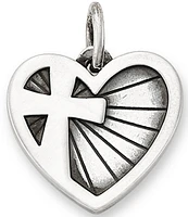 James Avery God's Light Heart Charm