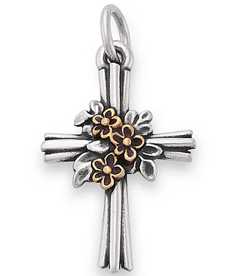 James Avery Grow In Faith Cross Charm