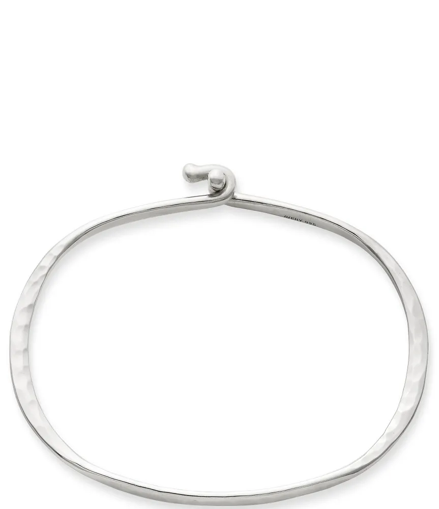 James Avery Hammered Hook-On Bracelet