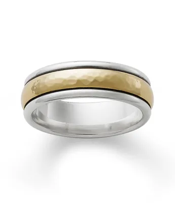 James Avery 14K Hammered Simplicity Band