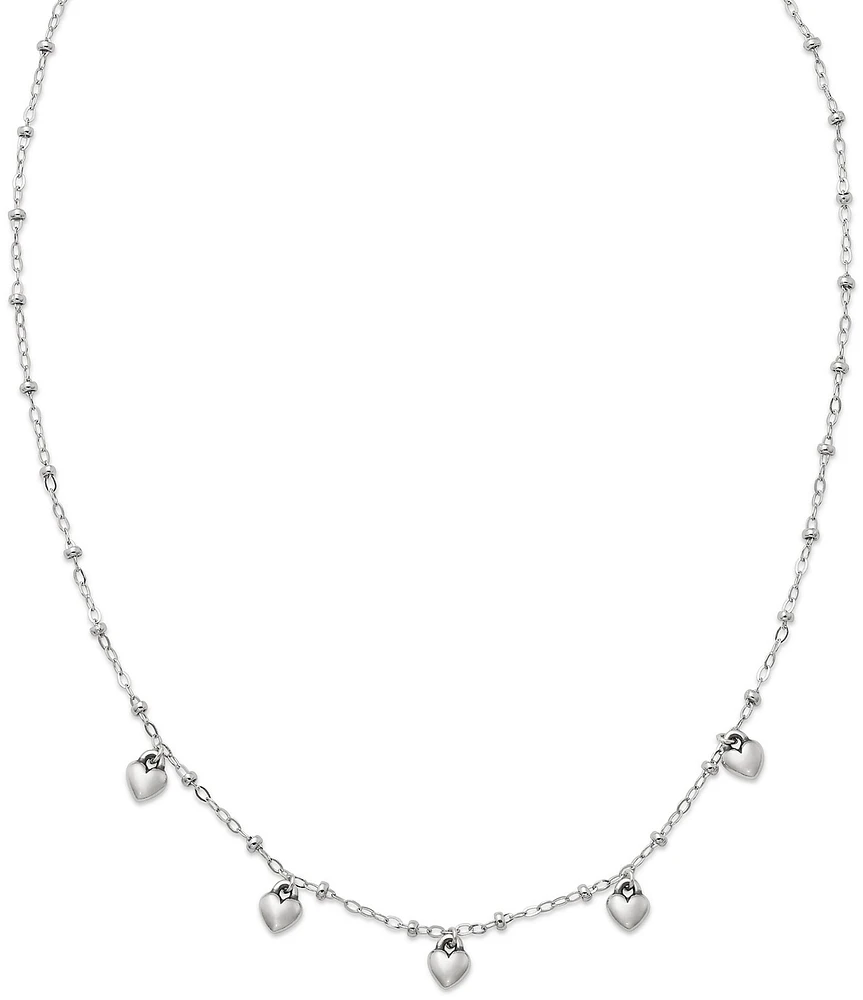 James Avery Heart Drops Necklace
