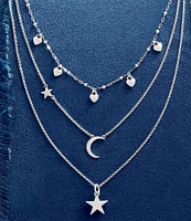 James Avery Heart Drops Necklace