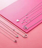James Avery Heart Drops Necklace