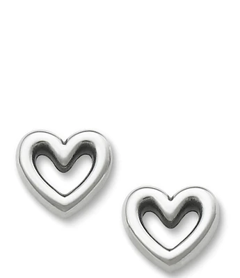 James Avery Heart Stud Earrings