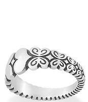 James Avery Sterling Silver Hearts and Butterflies Ring