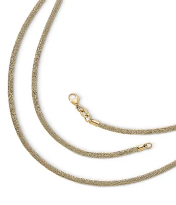 James Avery 14K Gold Heavy Mesh Chain