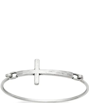 James Avery Horizon Cross Hook-On Bracelet