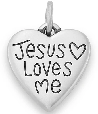 James Avery Jesus Loves Me Charm