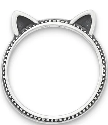 James Avery Kitten Ears Ring