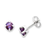 James Avery Lab-Created Birthstone Ear Posts