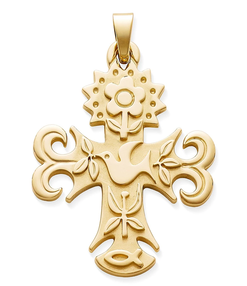 James Avery Large La Primavera Cross Pendant