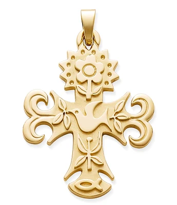 James Avery Large La Primavera Cross Pendant