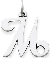 James Avery Large Script Initial Pendant Charm