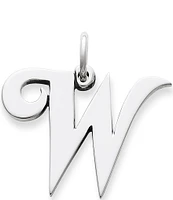 James Avery Large Script Initial Pendant Charm