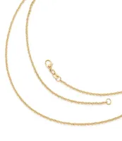 James Avery 14K Gold/Sterling Silver Light Cable Chain