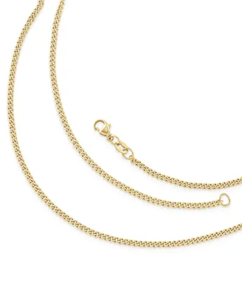 James Avery 14K Light Curb Chain