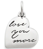 James Avery Love You More Pendant