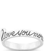 James Avery Love You More Ring