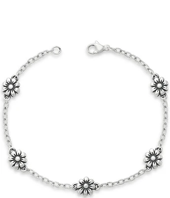 James Avery Margarita Flower Line Bracelet