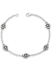 James Avery Margarita Flower Line Bracelet