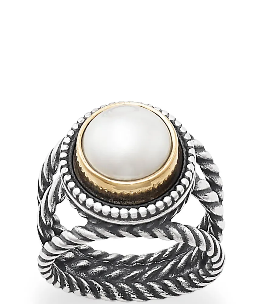 James Avery Marjan Cultured Pearl Ring