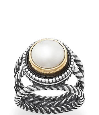 James Avery Marjan Cultured Pearl Ring
