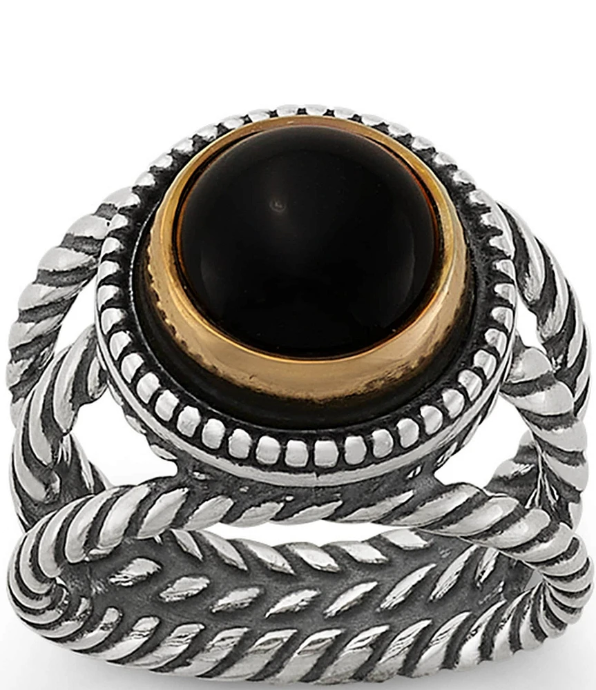 James Avery Marjan Onyx Statement Ring