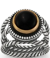 James Avery Marjan Onyx Statement Ring