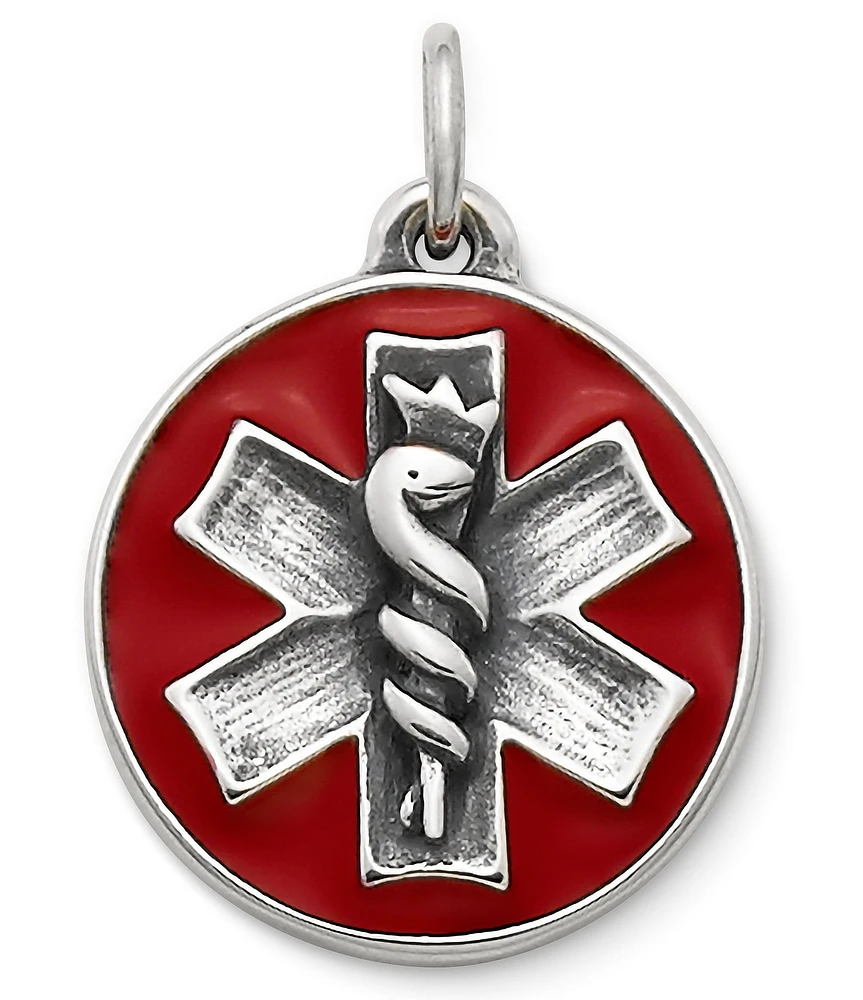 James Avery Medical Sterling Silver Charm