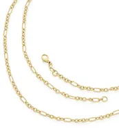 James Avery 14K Medium Cable Figaro Chain