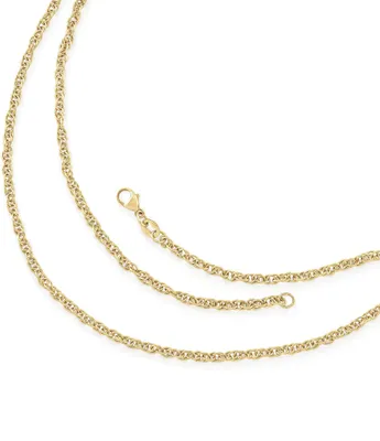 James Avery 14K Gold Medium Rope Chain