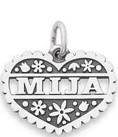 James Avery Mija Heart Charm