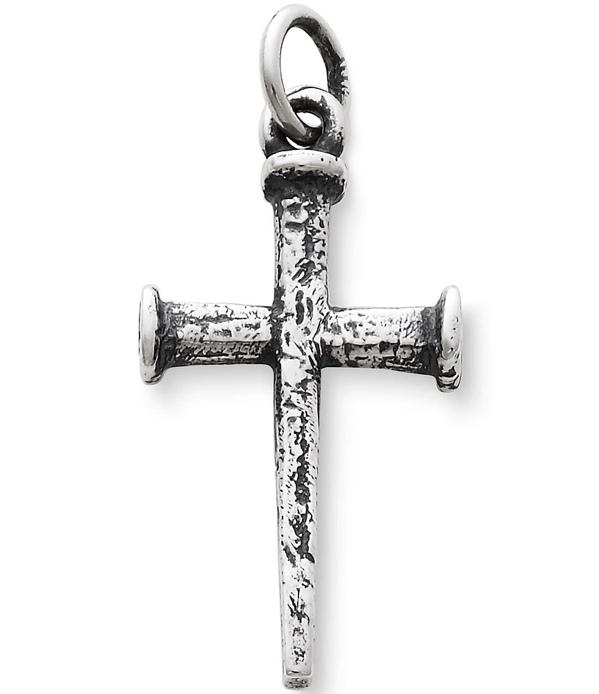 James Avery Nail Cross Sterling Silver Pendant Charm