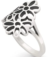 James Avery Open Floral Band Ring