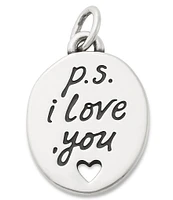 James Avery P.S. I Love You Charm