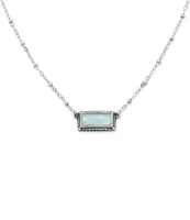 James Avery Palais Bleu Clair Triplet Necklace