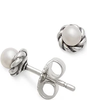 James Avery Petite Freshwater Cultured Pearl Stud Earrings