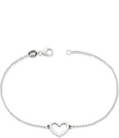 James Avery Petite Heart Link Bracelet