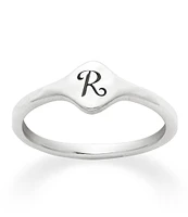 James Avery Petite Signet Initial Ring