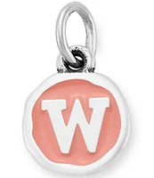 James Avery Pink Enamel Initials Charm