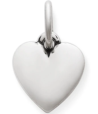 James Avery Puffed Heart Sterling Silver Charm