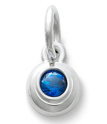 James Avery Remembrance with Lab-Created Blue Sapphire Charm